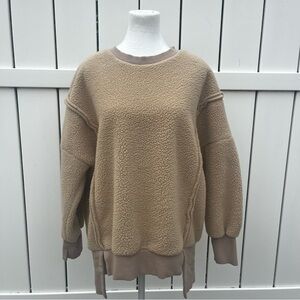 Danyery Tan Crew Neck Fleece